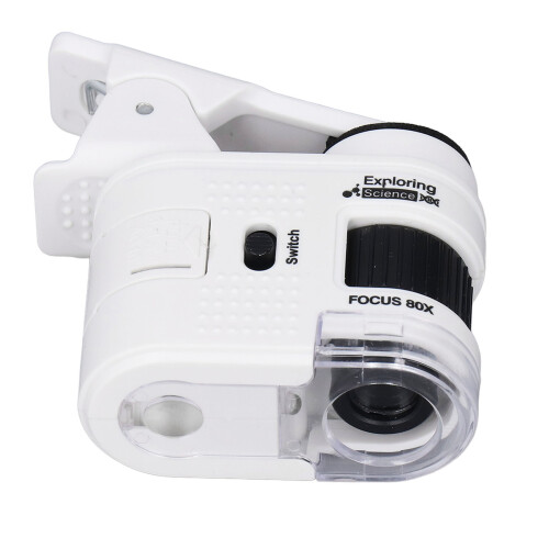 Pocket Microscope High Magnification Handheld with Phone Clip 1