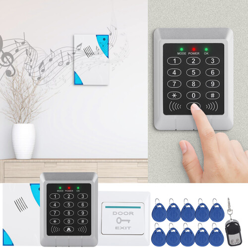 RFID Keypad Access Control System 125KHz EM Card Door Lock 1