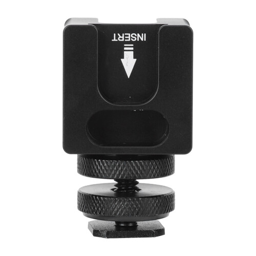 PULUZ Microphone Flashlight Mount Rotatable Ball Head 1