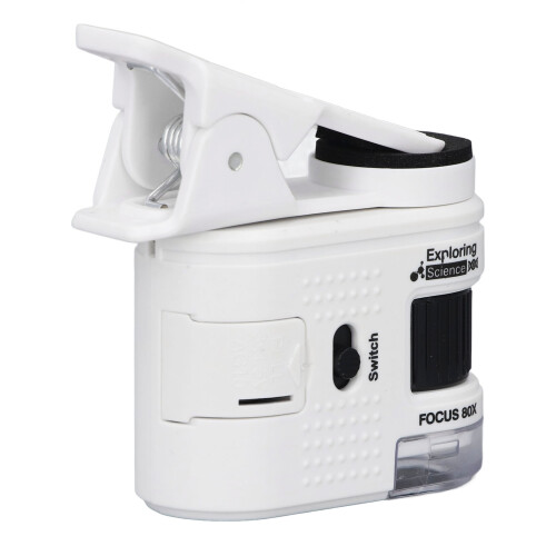 Pocket Microscope High Magnification Handheld with Phone Clip 2