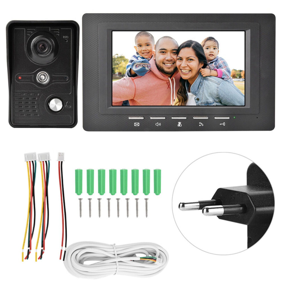 7In Tft Lcd Video Door Phone Intercom Night Vision 604725168078