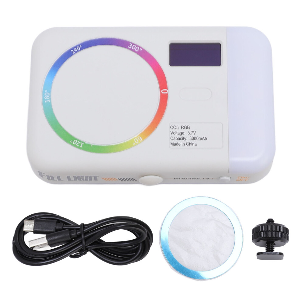 Portable Rgb Video 2500-9000K 3000Mah Battery Photography Light 643505071177