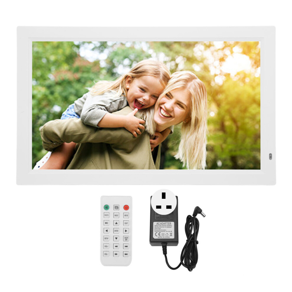 (UK Plug) Digital Photo Frame 21.5in 1080P Smart US Plug-image-OPC-PMK5J89-NEW