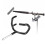 Easy Hood EBh 129 3.5in Mic Stand Support for Boompole 4
