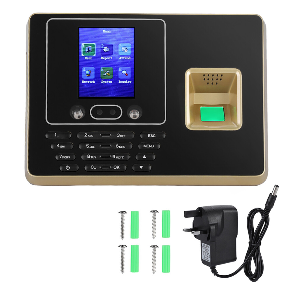2.8In Tft Lcd Fingerprint Time Attendance Clock 604725170378