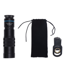 (Blue) Mobile Phone Telescope 10X Zoom HD All Metal Blue
