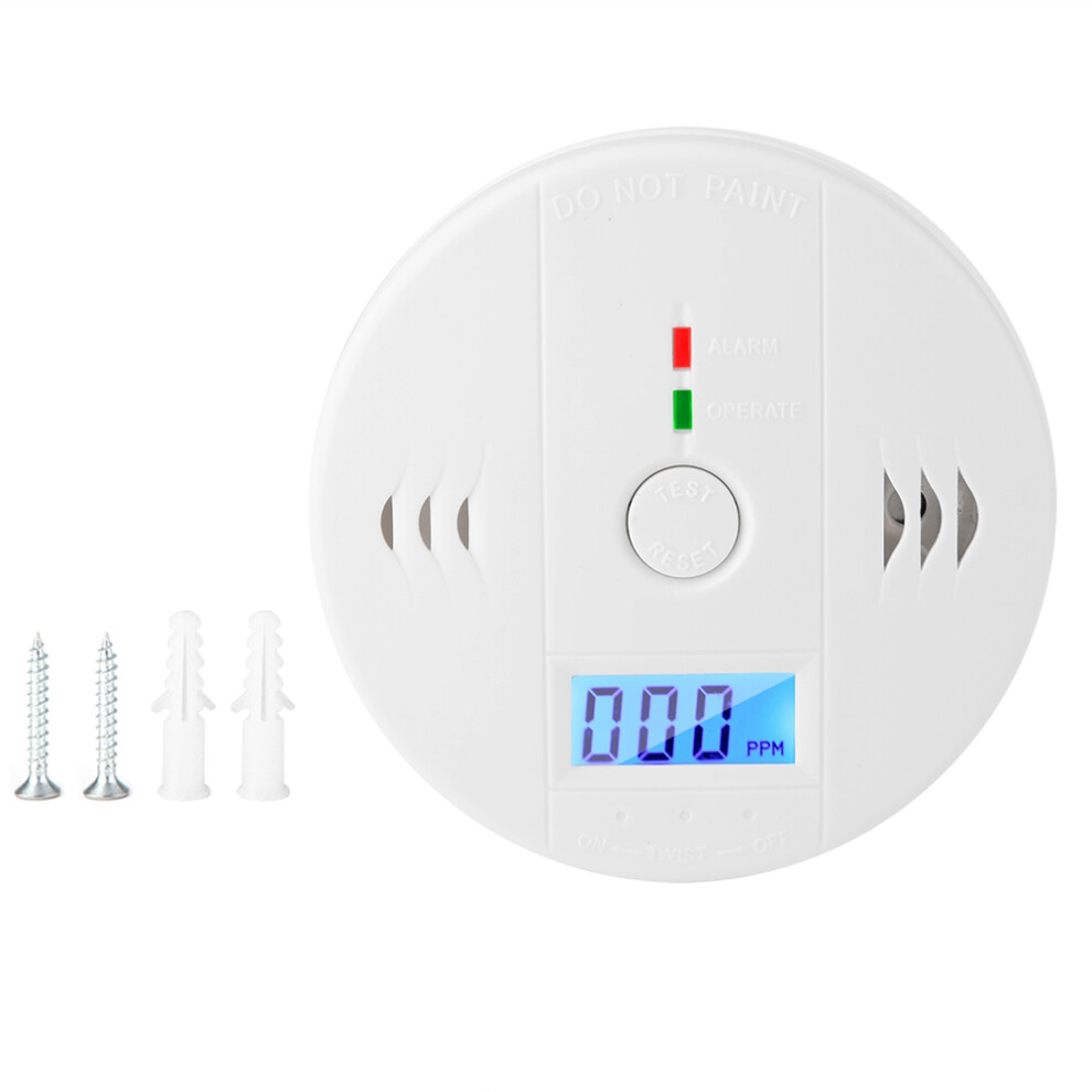 Co Alarm Co Smoke Sensor Gas Warning Detector 604725171085
