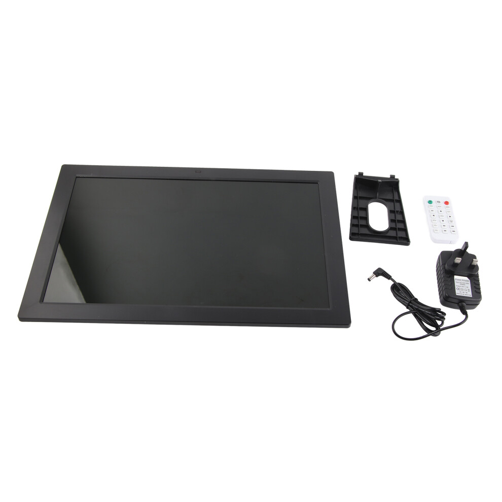 (Uk Plug) 17In Digital Photo Frame Remote 1080P Video Music Clock 100-240V Uk 643505111033