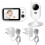 Digital Baby Monitor Night Vision Temp Sensor Lullaby Intercom 1