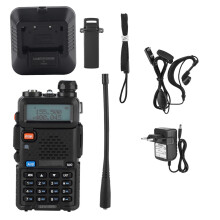 5W UV-5R Portable VHF UHF Dual Band Walkie Talkie