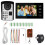 7" LCD Intercom Doorbell Fingerprint Password Remote Unlock 1