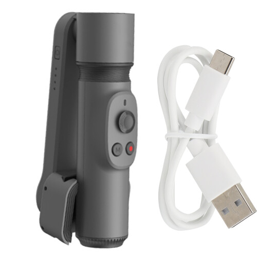 Plastic Gray Folding Ballhead Stabilizer Vlog Anti-Shake Phone Stick