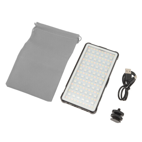 RGB Video Light Portable Full Color Rechargeable LED Camera Light 1