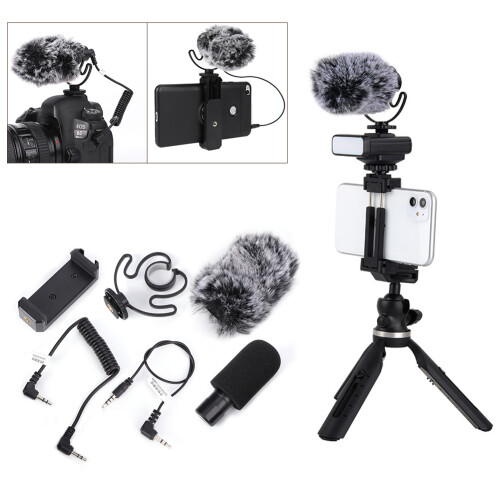 Ordro Portable Video Mic for Mobile SLR with Shockproof Bracket 2