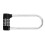 Zinc Alloy U Shape Combination Digit Lock Extra Long Cabinet Padlock 5