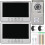 7inch Wired Video Door Phone Intercom System 110-240V 1