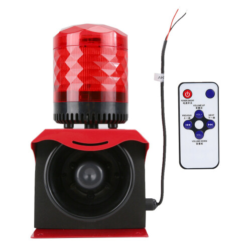 12-24V Waterproof Fire Horn Siren Alarm Speaker