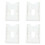 10PCS Windshield Badge Holder Protection Easy Install Strong 2