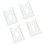 10PCS Windshield Badge Holder Protection Easy Install Strong 5
