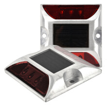 6 LED Solar Bodenmarkierungsleuchten wasserdicht für Einfahrt