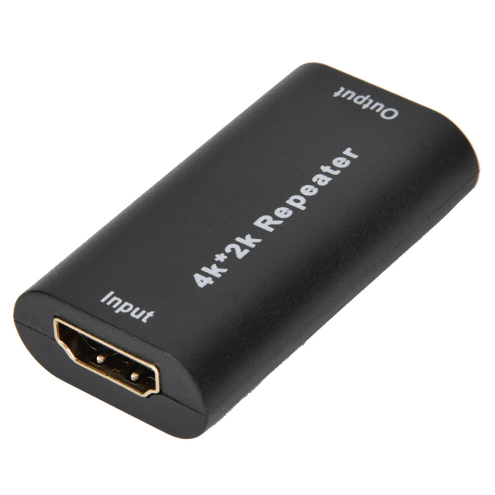 4K*2K Hdtv Signal Amplifier 40M Repeater Adapter Female To Female 604725168412