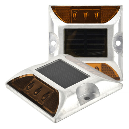 6 LED Solar Bodenmarkierungsleuchten wasserdicht