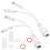 12V POE-Splitter wasserdicht (Weiß) 1