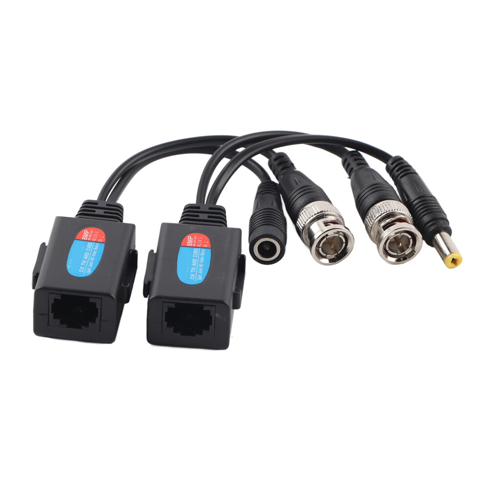 Passive Cctv Power Video Audio Balun Hdcvi Hdtvi Ahd Analog 604725170613