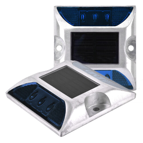 6 LED Solar Bodenmarkierungsleuchten