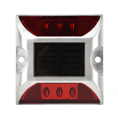 6 LED Solar Bodenmarkierungsleuchten wasserdicht für Einfahrt 1