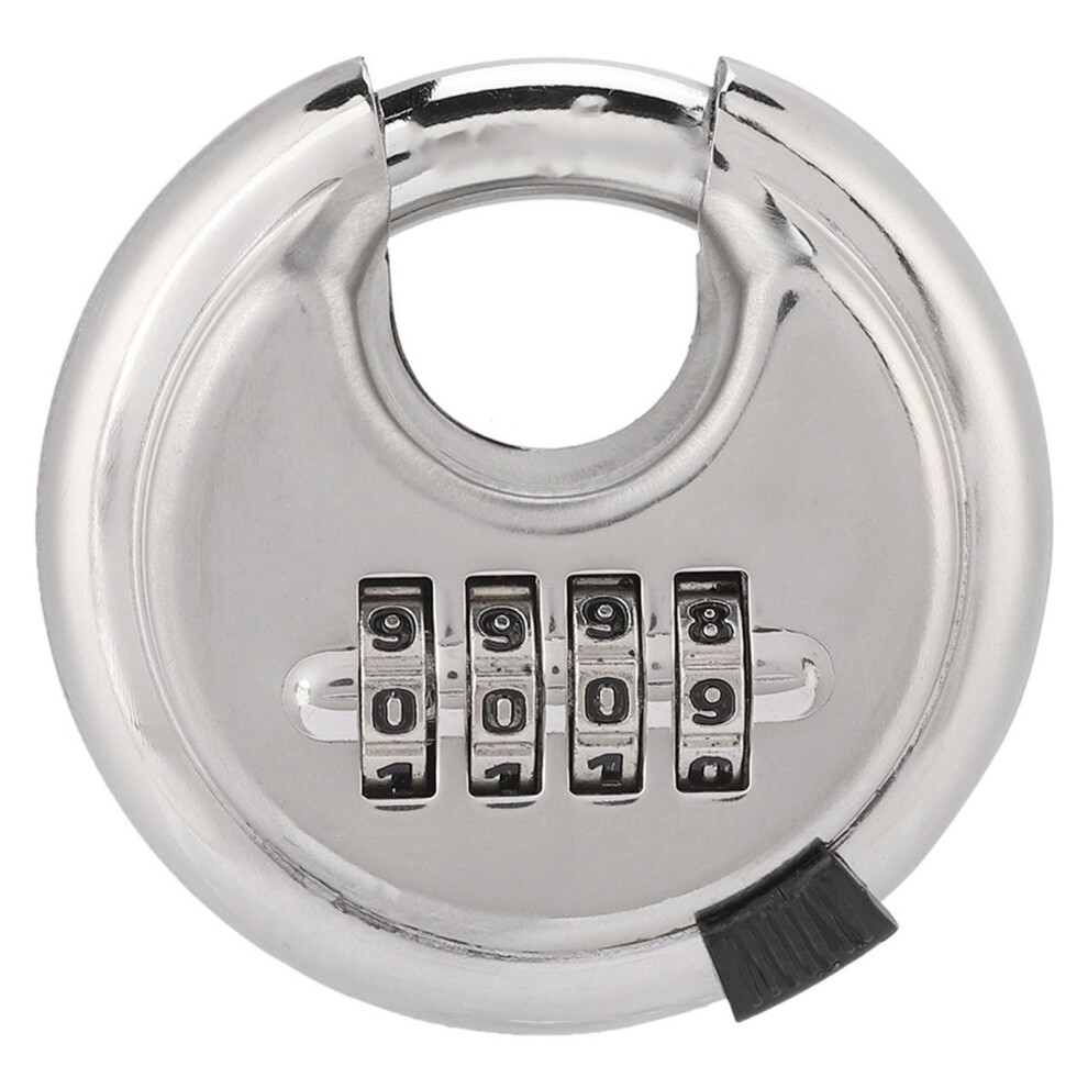 Stainless Steel Padlock 70Mm Thickened 9.5Mm Outdoor Warehouse 604725168955