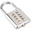 10-digit Push Button Combination Password Padlock Blind Button Padlock 1