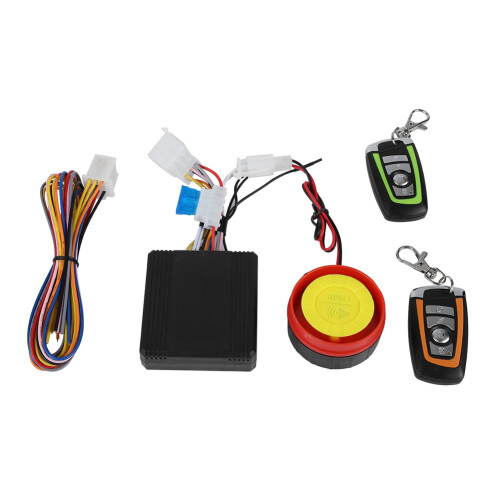 12V Motorcycle Alarm System Remote Start