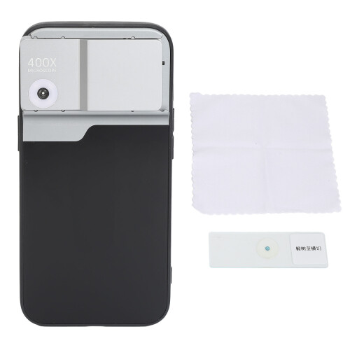 Phone Microscope 400X Magnification with Fill Light for iPhone