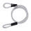 120cm Steel Wire Rope Security Cable 8mm Diameter 1