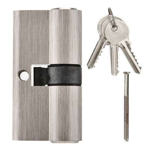 Copper Dual Open Lock Cylinder 60mm 30/30