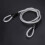 120cm Steel Wire Rope Security Cable 8mm Diameter 5