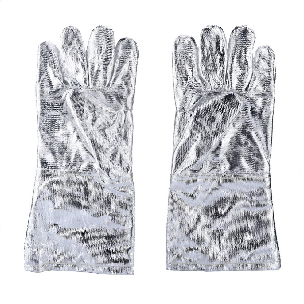 Aluminized Heat Resistant Welding Gloves 604725168801