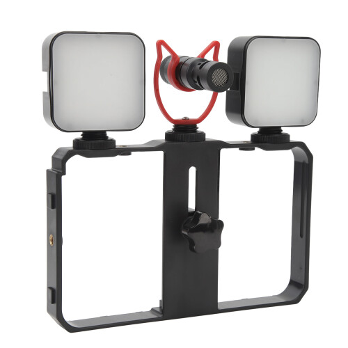Camera Cage Live Kit Noise Reduction Fill Light Windproof Cover 1