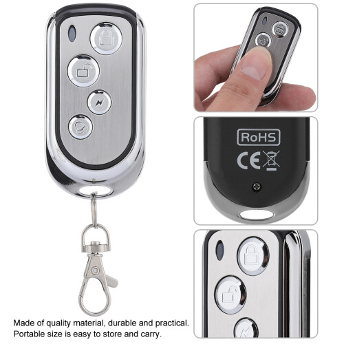 433MHz Metal Remote for EV Motorcycle Lights 1