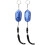 130db Personal Alarm Keychain Siren with LED Flashlight 2