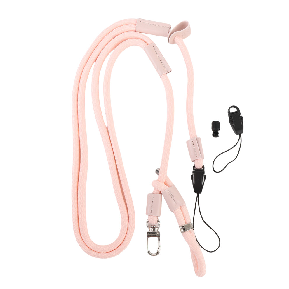 Pocket Camera Lanyard Adjustable Neck Strap Pink 643505175653