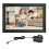 (EU Plug) 13.3 Inch WiFi Digital Picture Frame 1G 32GB Touchscreen Smart Black 1