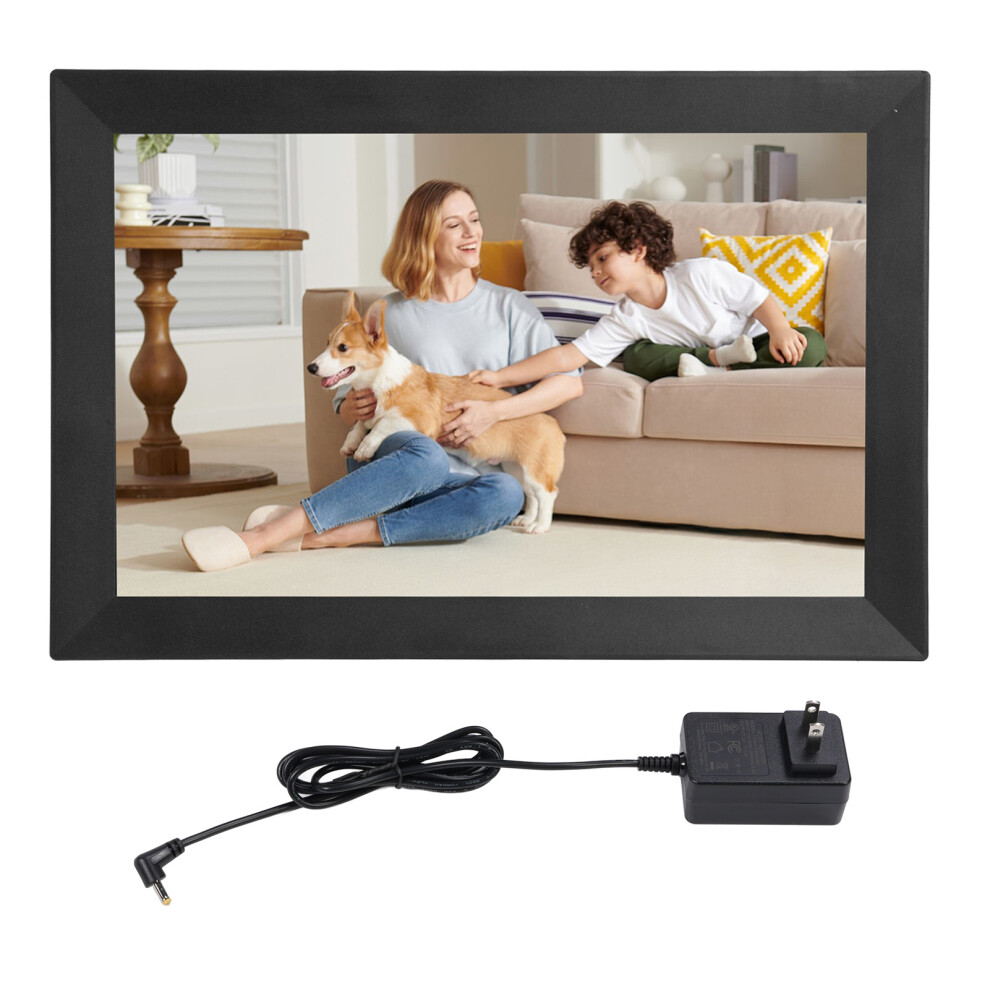 (Us Plug) 13.3 Inch Wifi Digital Picture Frame 1G 32Gb Touchscreen Smart Black 643505173987