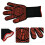 1 Pair Fireproof High Temp Microwave Oven Gloves Flame Retardant 5