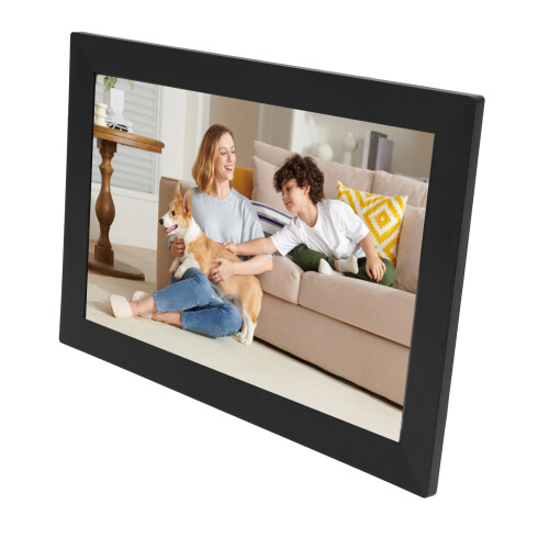 (EU Plug) 13.3 Inch WiFi Digital Picture Frame 1G 32GB Touchscreen Smart Black 2