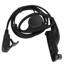 D-Typ Ohrhaken PTT MIC für Motorola XPR-6300/6580 P8200