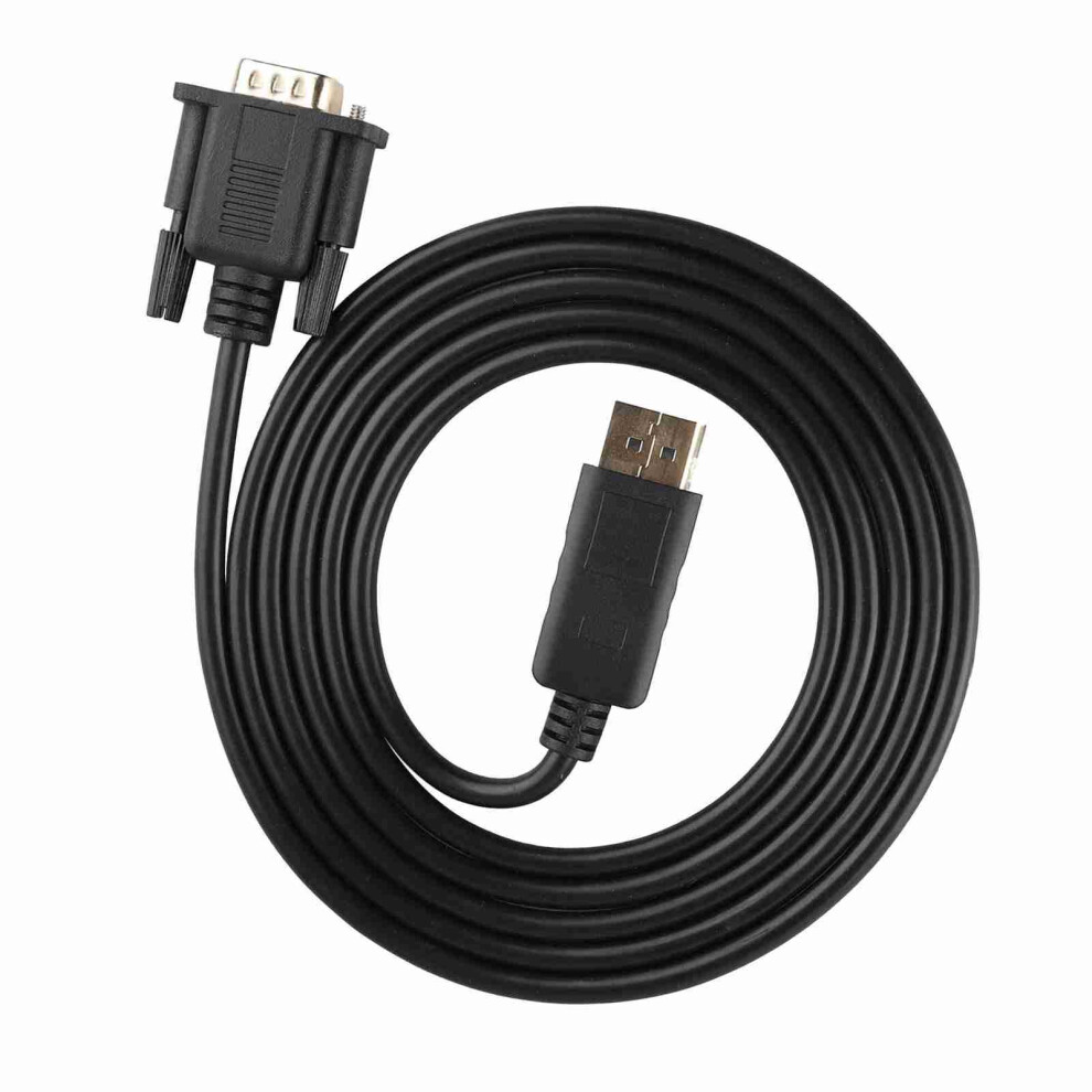 1.8M Hd 1080P Displayport To Vga Cable Converter Adapter For Pc Laptop 604725169518