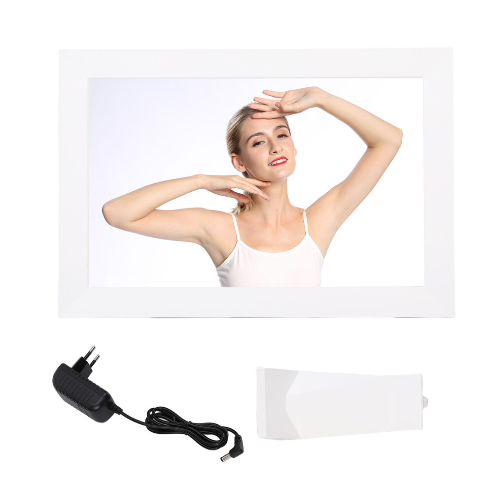 (Eu Plug ) 10.1 Inch Wifi Digital Picture Frame 1Gb 32Gb Touchscreen Smart White 643505175783