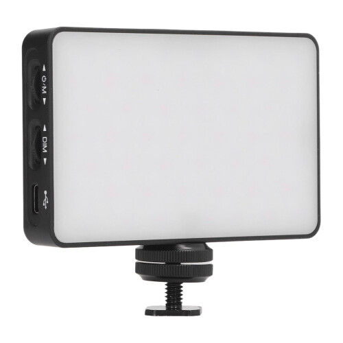 RGB LED Video Light 3000mAh Rechargeable 2500-9000K Dimmable 1